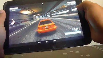 Most Wanted Game  on the  Google Nexus 10