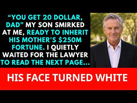 My Son Said I Would Get NOTHING From My Ex-Wife’s $250M Will, Lawyer You Inherit. Firethorn Revenge.