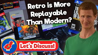 Discussion Are Retro Games More Replayable Than Modern Games? - Retro Bird