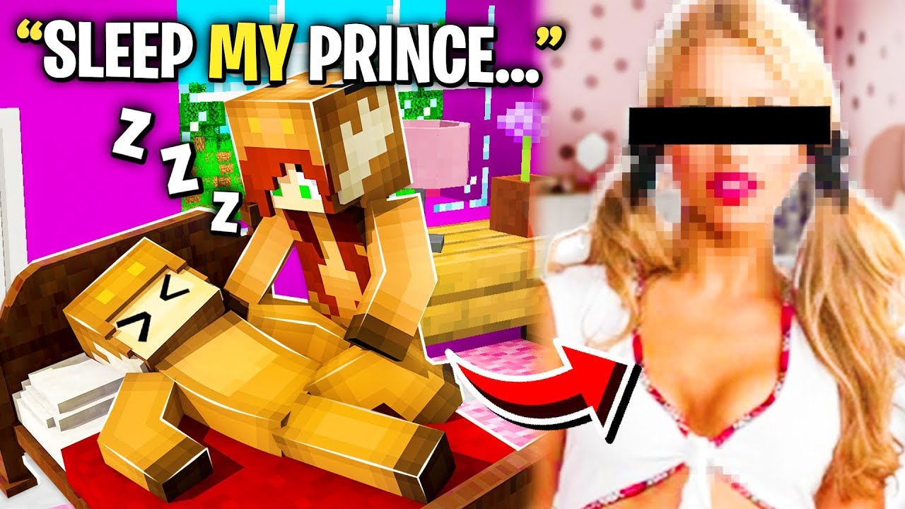 I SLEPT OVER my GIRLFRIEND'S HOUSE AND THIS HAPPENED... (Minecraft)