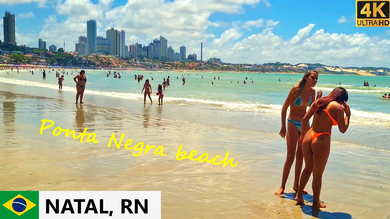 Sunday On Ponta Negra Beach Natal RN Brazil 4K Beach Walk sunday-on-ponta-negra-beach-natal-rn-brazil-4k-beach-walk