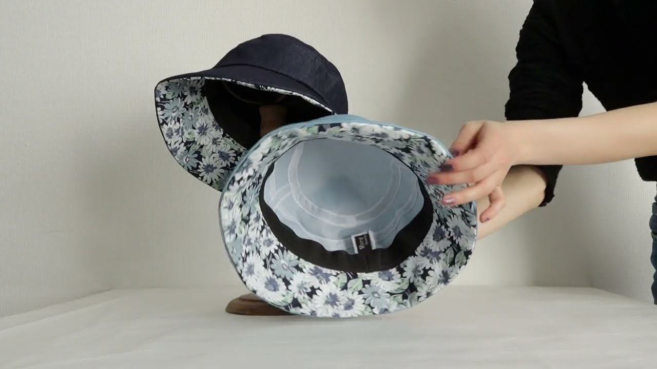 シニアファッション 花柄プリント使いデニム帽子 Cjs Fz2 Nd 305 シニアファッションブランド Tcマート 70代コーデ 80代コーデ 90代コーデ Youtube