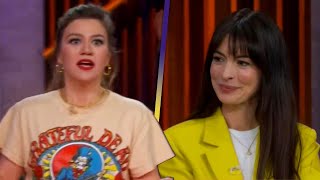 Kelly Clarkson Forgets Her OWN Song in Lyric Battle With Anne Hathaway