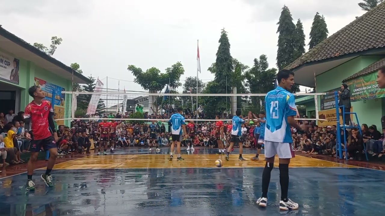 RC garut vs juku di tim juku membawa pamen perlihatkan luvi d RC membawa mas didin bae