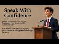 How to Speak English Confidently in Public | Improve Your English ✅