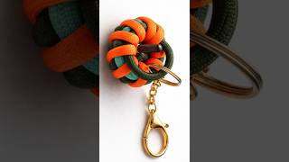 From Simple Knot to Luxury Keychain in 60 Seconds! ✨🔑