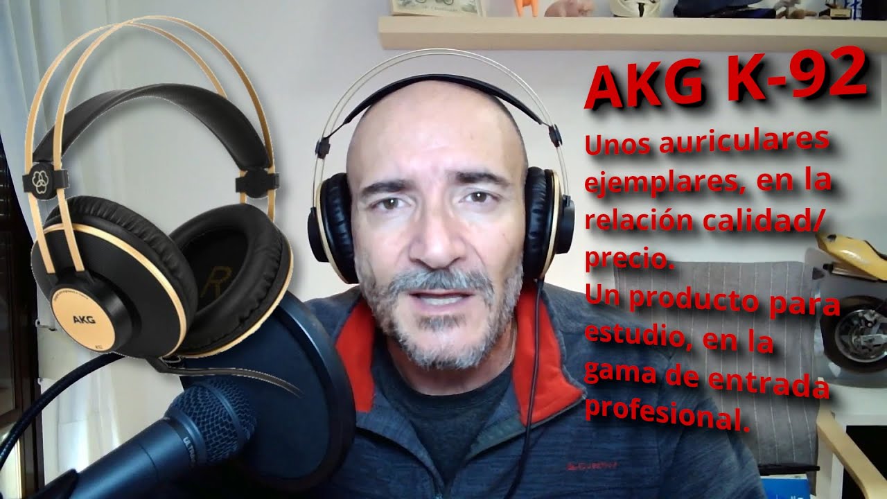 Auriculares Akg K92 Cerrados Profesionales De Estudio - Smash Soluciones