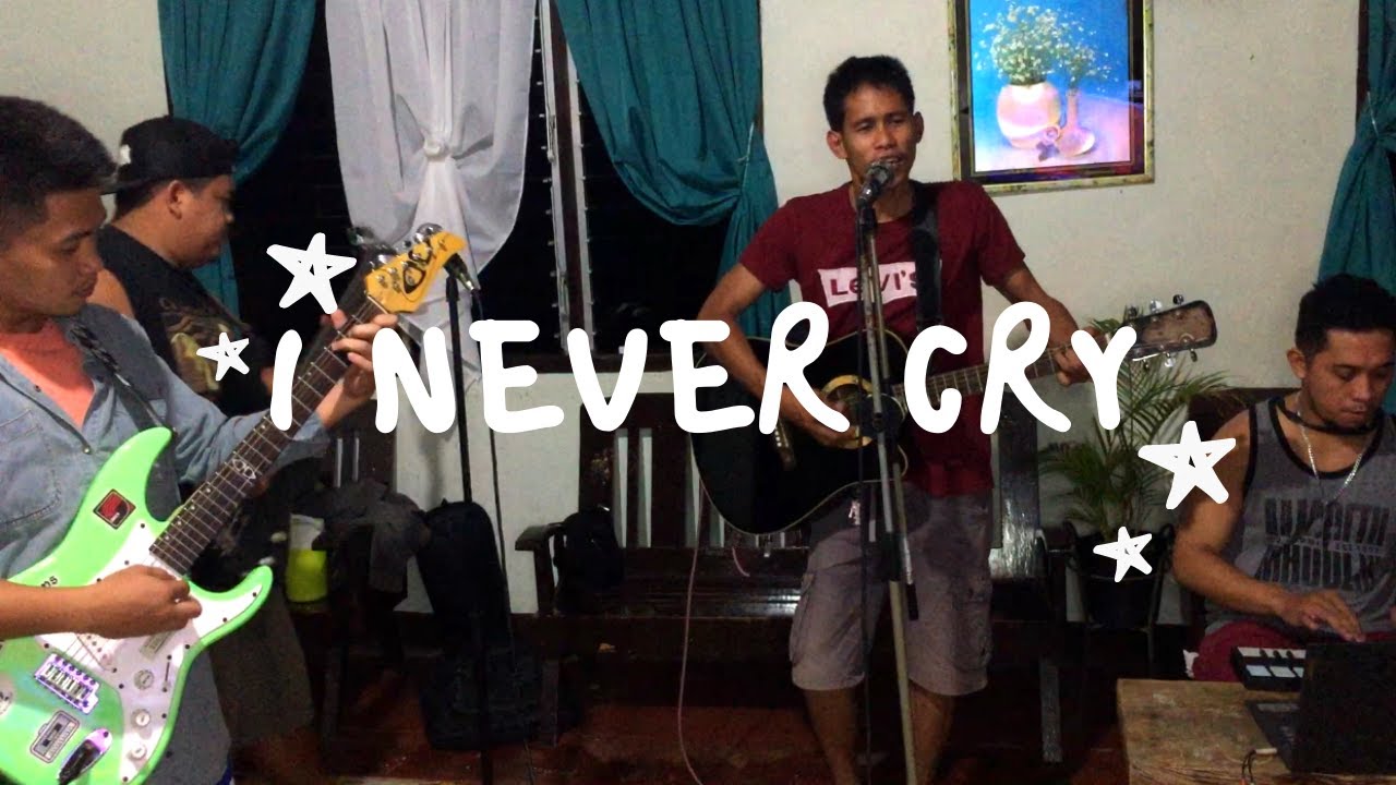 I never cry by Alice Cooper (Sunday Jam cover)