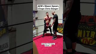 AEW’s Shawn Spears Chops Chris Danger screenshot 2