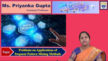 Problems on Applications of frequent Pattern Mining Methods by Ms. Priyanka Gupta