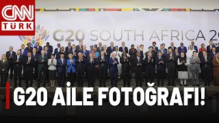 Erdoğan G20 Zirvesi Aile Fotoğrafında O Karede Kim Kimin Yanında?