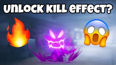 How to unlock/equip New TDM Elimination Effect (update 3.4)