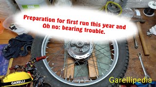 Garelli Tiger Cross: wheel bearing replacement