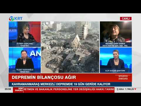 "AFAD, KIZILAY İLE NASIL LOGO SAVAŞINA GİREBİLİR?" MEHMET EMİN EKMEN | KRT TV