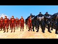 ⚡🕷️ Flash vs Venom Orduları Epik Savaşı! ⚔️🔥