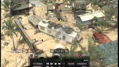 Black Ops TDM on Firing Range.