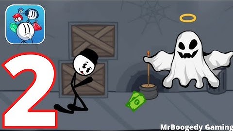 Stickmin Series: Thief Diamond (Chapter 2- Level 1 to 25) Gameplay Walkthrough-2 (Android,iOS)