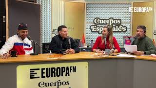 Arón Piper y Nourdin Batán inventan una escena de 'El Correo' en su entrevista de Cuerpos especiales