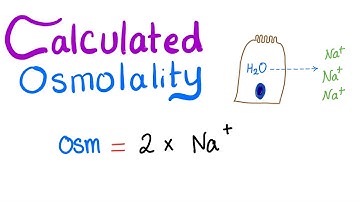 Calculated Osmolality (vs. Measured Osmolality) - Serum Osmolality - Fluids & Electrolytes