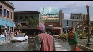 Марти прилетает в 2018 \ Назад в будущее 2 Back to the Future Part II