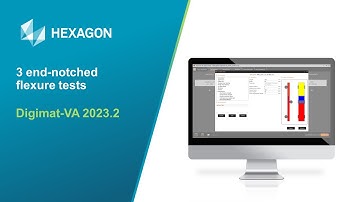 3 end-notched flexure tests in Digimat-VA