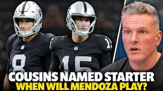 Kirk Cousins Named Raiders Week 1 Starter; When Will We See Mendoza News
