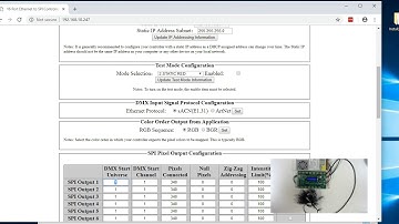 Setup of Multicast / Broadcast / Unicast on AlphaPix Controller with E1.31