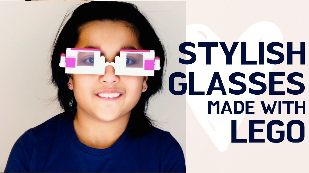 DIY GLASSES using LEGO Classic LEGO Engineering Project How To