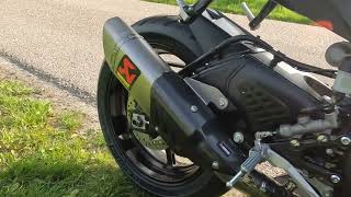 YAMAHA YZF R6 AKRAPOVIC NO DB KILLER 4K ZOOM AUDIO