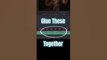 Glue Clips Together into a Single Clip - DaVinci Resolve