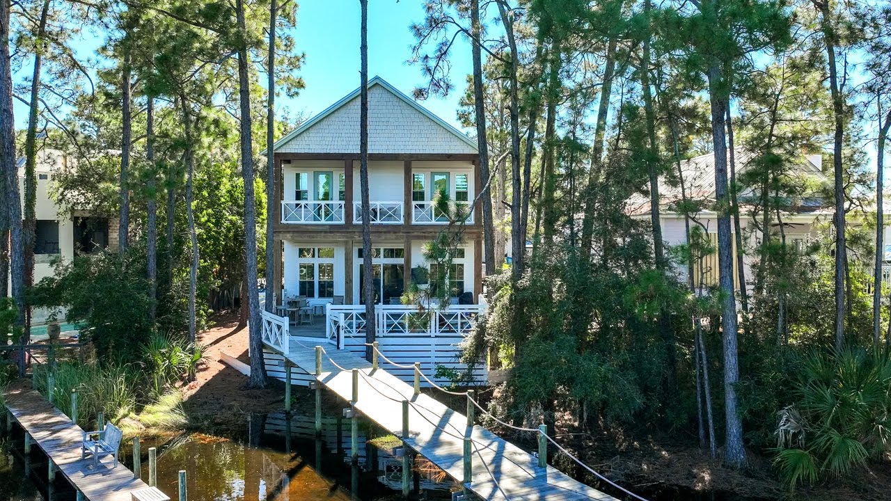 Экскурсия по дому в Санта-Роза-Бич | НАБЕРЕЖНАЯ в Сигроув-Бич! | Недвижимость Флориды, 30A