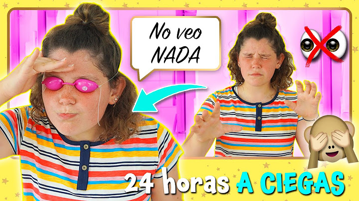 24 HORAS a CIEGAS 🙈 ¡Paso un DÍA sin VER!  😱 ME CAIGO por las ESCALERAS 😭 Lady pecas a CIEGAS