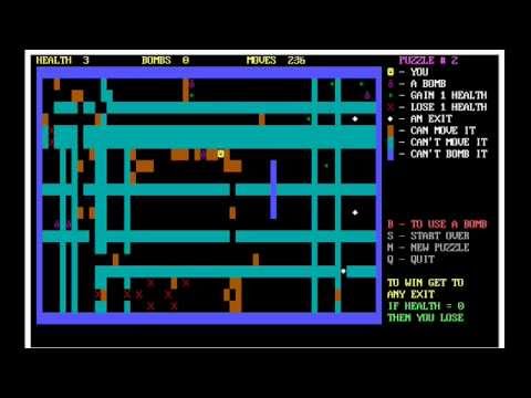Get The Diamond - Level 2 - A Game written in GW-BASIC - with Code