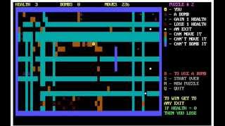 Get The Diamond - Level 2 - A Game written in GW-BASIC - with Code