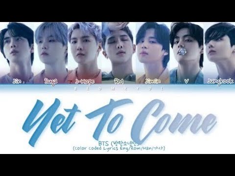 BTS 방탄소년단 Yet To Come (The Most Beautiful Moment) Official Teaser