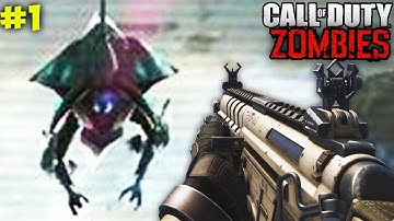 ALIEN DEFENSE ZOMBIES! - CUSTOM ZOMBIES GAMEPLAY #1 (Call of Duty Zombies)