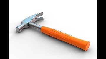 How to make claw hammer in SolidWorks