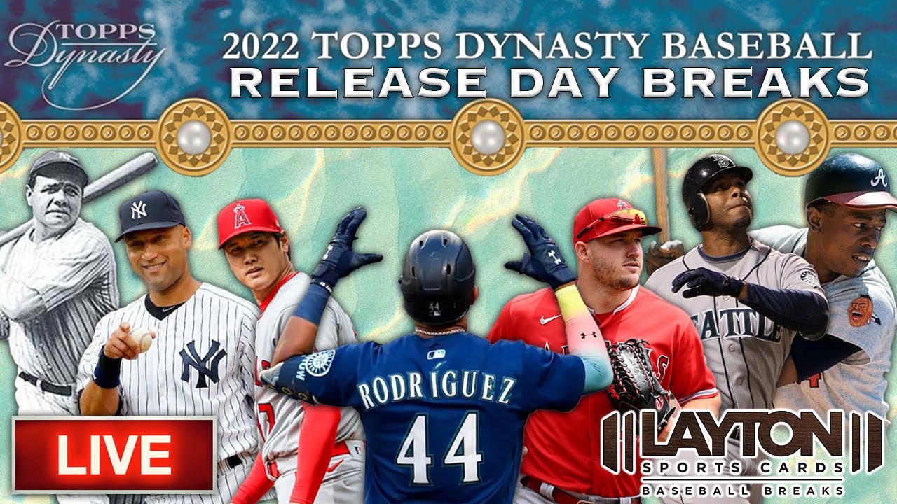 2022 Topps Dynasty MLB ReleaseDay Breaks w/ Layton Baseball! YouTube