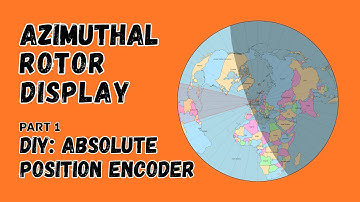 Azimuthal Rotor Display -  Part 1: The Absolute Position Encoder