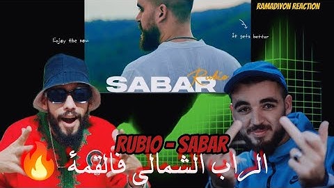 95 [ #Reaction ] RUBIO - SABAR (OFFICIAL MUSIC VIDEO) (PROD BY DAMARV)