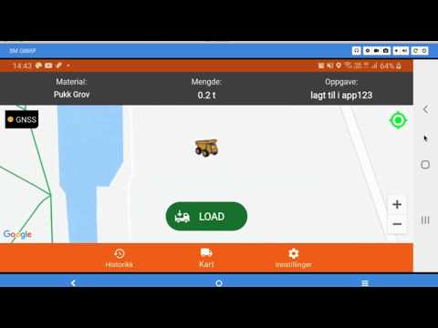 Hvordan bruke Infrakit Truck App på Android (kort versjon)