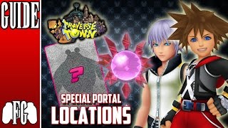 SPECIAL PORTAL LOCATIONS (TRAVERSE TOWN) | Kingdom Hearts 3D: Dream Drop Distance (2.8)