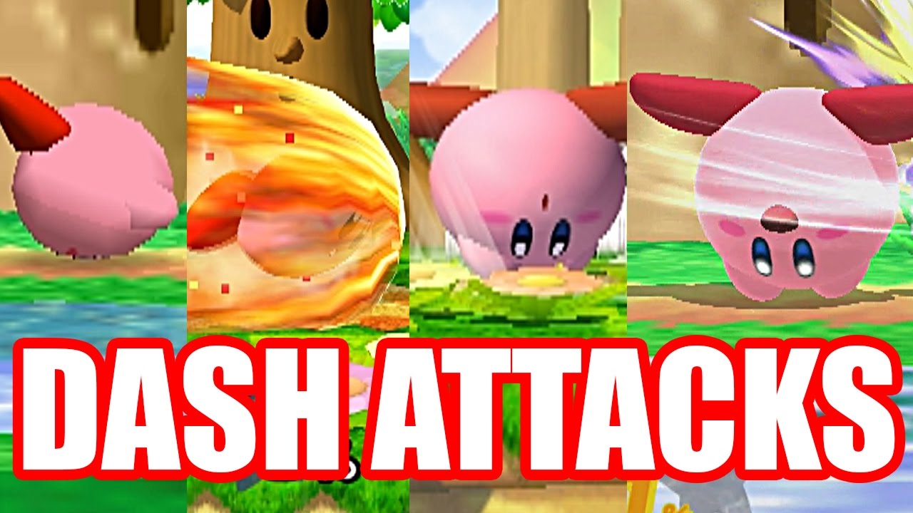 Evolution Of Dash Attacks In Super Smash Bros Series Original 12 Plus Melee Newcomers Youtube
