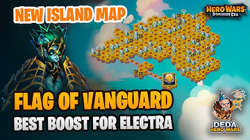 Electra von Grave event and new Flag of Vanguard for best team. Hero-Wars: Dominion Era