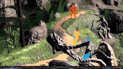 Time Commando Intro / Gameplay