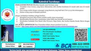 Pekan IV Prapaskah - Selasa, 16 Maret 2021 - 06.00 WIB