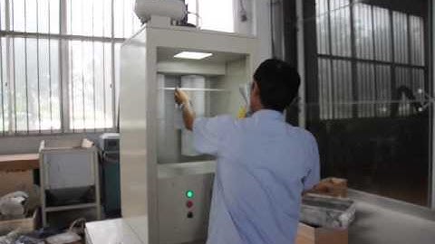 Running Demonstration of Spray Booth PSC-350