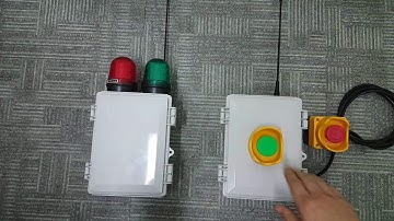 Wireless Andon System for Zip-wire Application