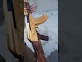 Ak 47 gold colar 75 modal special raifle tast fire 50 runds made by double star