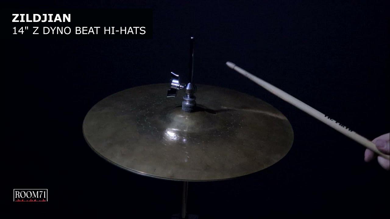 ZILDJIAN 14" Z DYNO BEAT HI HATS YouTube